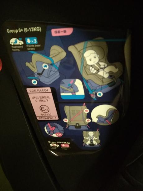 Autosedačka mama kiddies 0-18kg, 