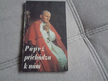 Predám knihu pápež prichádza k nám, 
