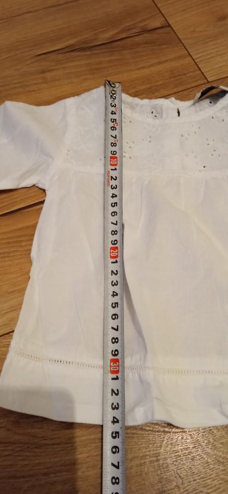 Dievčenská blúzka /šaty 3/4 rukáv veľ 80-86, 80