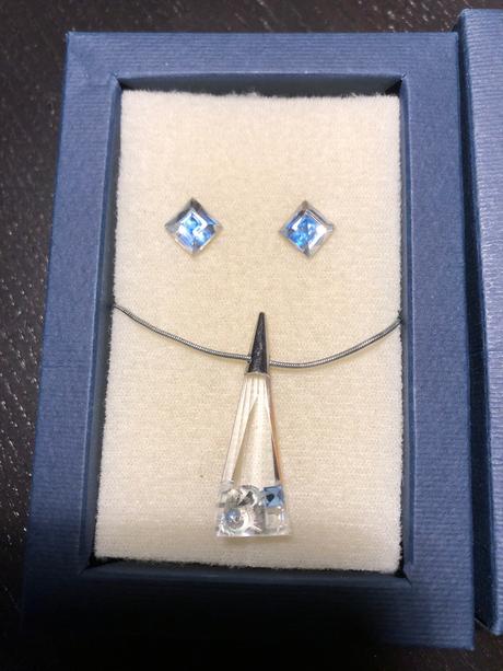 Preciosa náušnice a nahrdelnik,