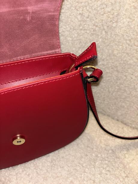 Kožená crossbody kabelka s konskou srsťou answear, answear