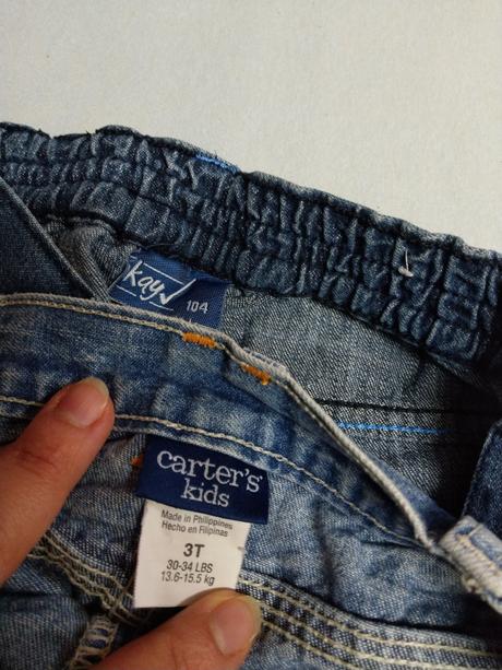 Riflové šortky, carter's,104