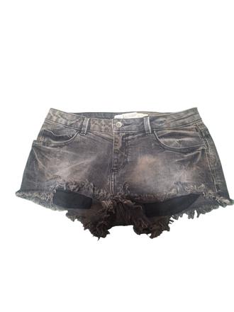 Dámske rifľové šortky, zara,36