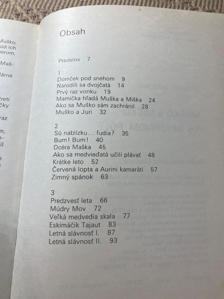 Krásna stará kniha muško a miško na severnom póle,