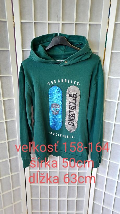 Pretáčacia mikina, h&m,158