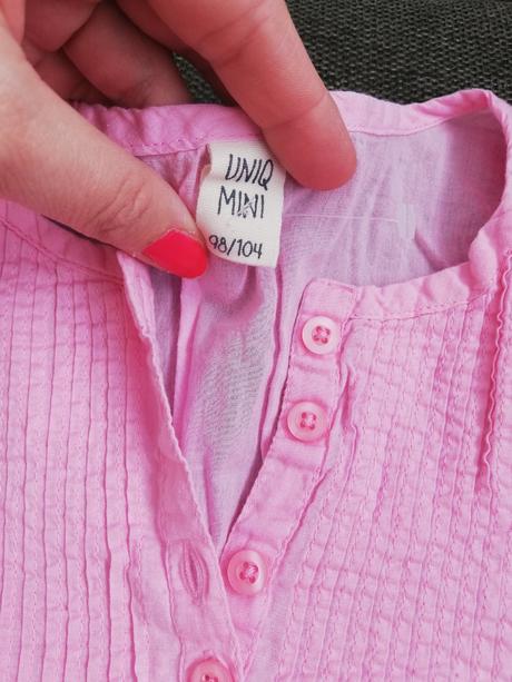 Šaty uniq mini veľk. 98/104, 98 / 104