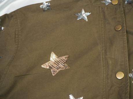 Kvalitná prechodná bunda regular denim, m