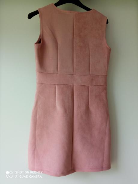 Semišové šaty 146/152, 152