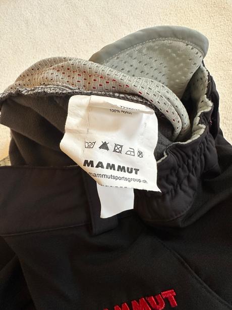 Mammut lyžiarske nohavice, mammut,36
