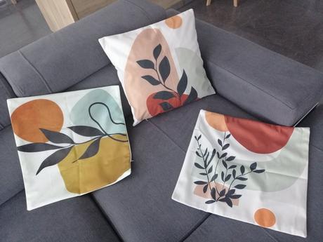 Bavlnené obličky na vankúš,