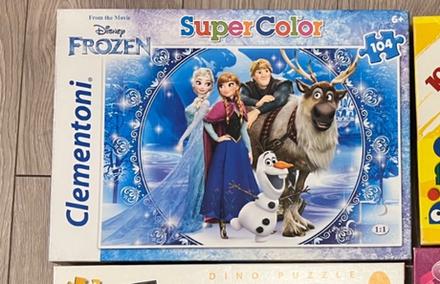 Darujem k nakupu puzzle alebo hru podla dohody,