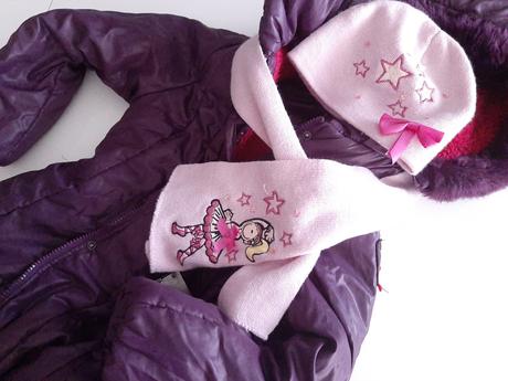 Čiapka a šal s mašlou, 110