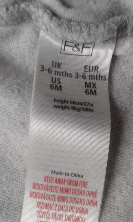 Velúrová mikina, f&f,68