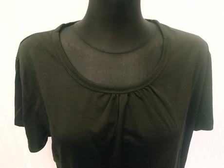 Dámsky čierny elastický top, velon, xxl, xxl