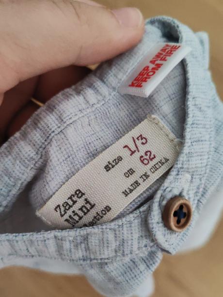 Bavlnená košieľka zara, zara,62