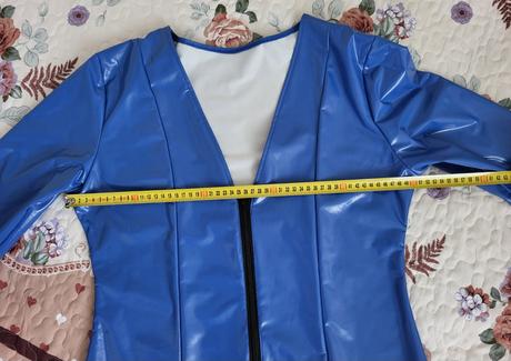 Lakované/vynilové šaty xl/xxl, xl