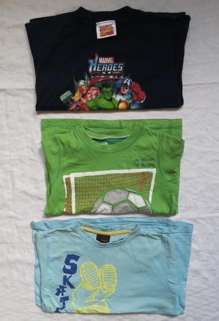 3 letné chlapcenske tricka, 116