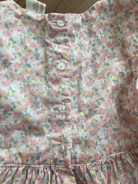 Kvietkované šaty, h&m,92