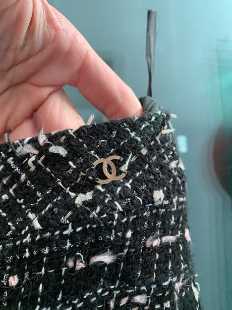 Chanel tweed sukňa vel. m, m