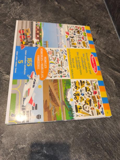 Bloky s adhéznymi samolepkami melissa & doug a iné, 