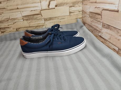Vans 44,5 - látkové tmavomodré tenisky, vans,44