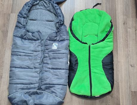 Fusak do vajíčka + fusak do kočíka, 