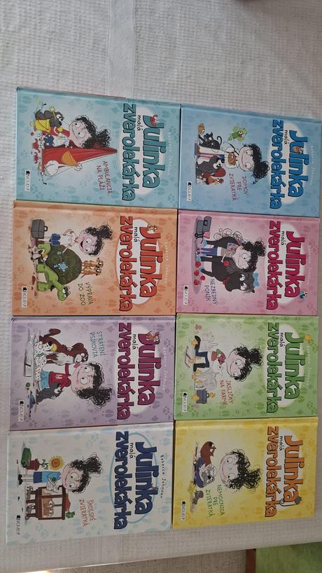Séria kníh julinka malá zverolekárka, 