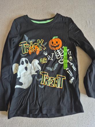 Tenke tricko s dlhym rukavom, 128