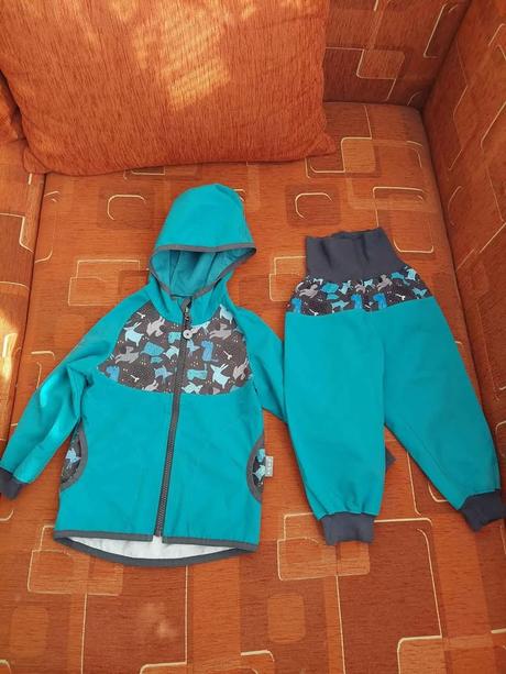 Unuo softshellova suprava bez zateplenia 80/86, unuo,80