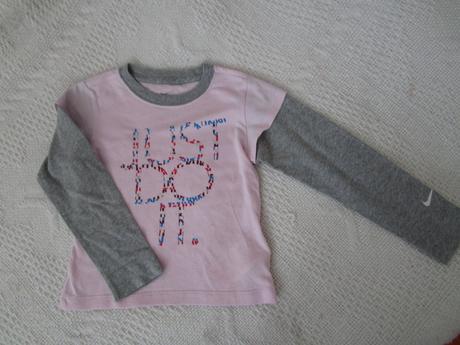 Balík 4 kusov tričiek pre dievčatko vel.98/104, 104–116