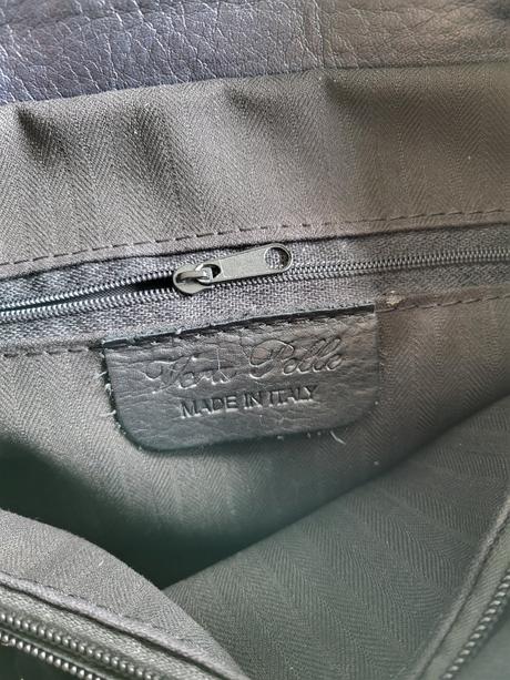 Talianska kožená kabela xenia nero, 