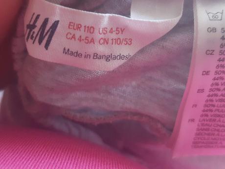 Dievcenska sukna, h&m,110