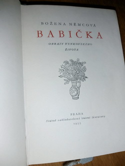 Kniha babička od b. němcovej, 