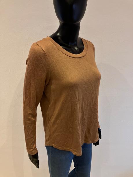 Dámsky hnedý sveter ginatricot (m), m