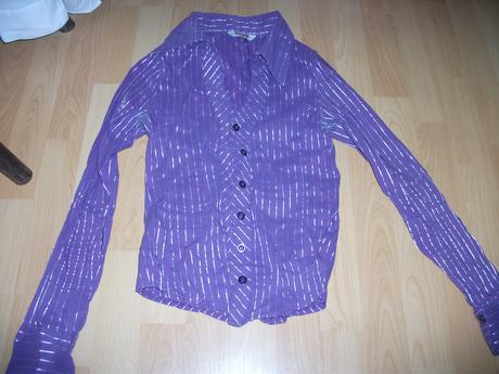 Fialova bluzka, s