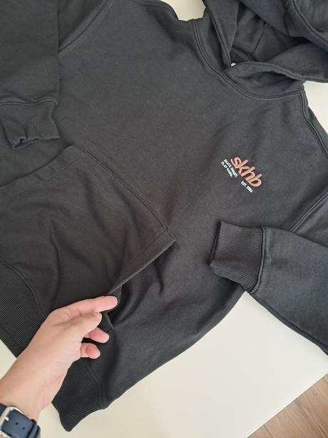 Čierna skate mikina zara 11-12rokov, zara,152
