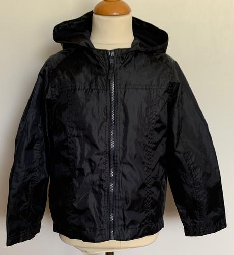 M&s tenká čierna vetrovka, marks & spencer,116