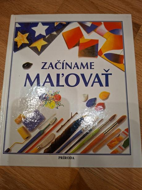 Kniha zaciname malovat,