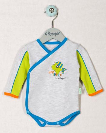 Nicol bavlnené body dlhý rukáv little, veľ. 62, 62