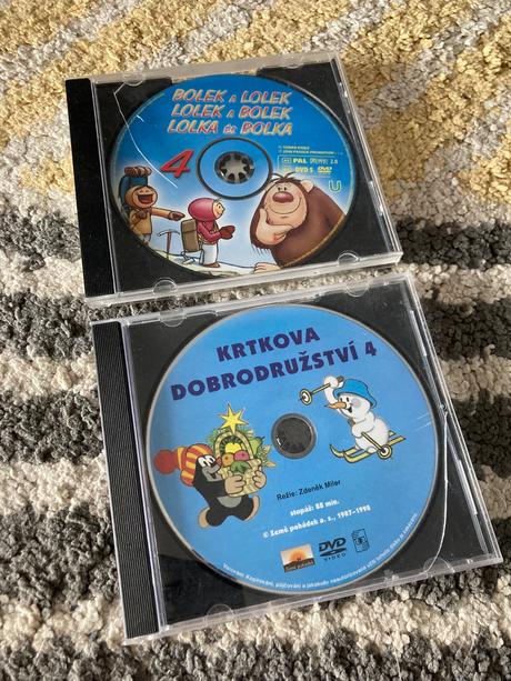 Dvd bolek a lolek a krtkova dobrodružství,