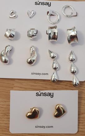 Naušnice nové, sinsay