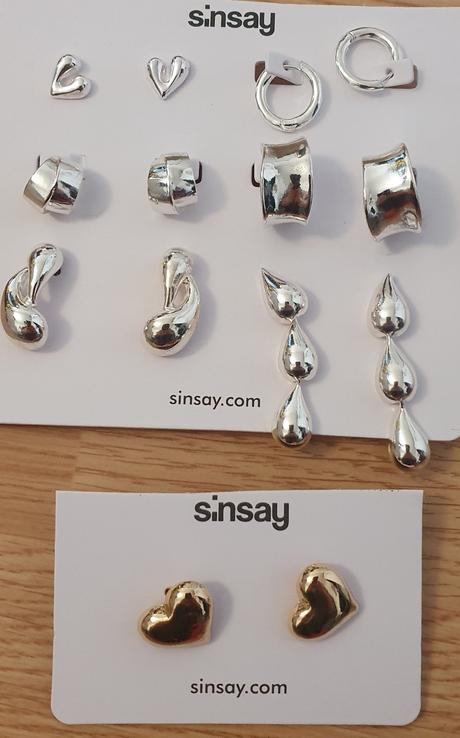 Naušnice nové, sinsay