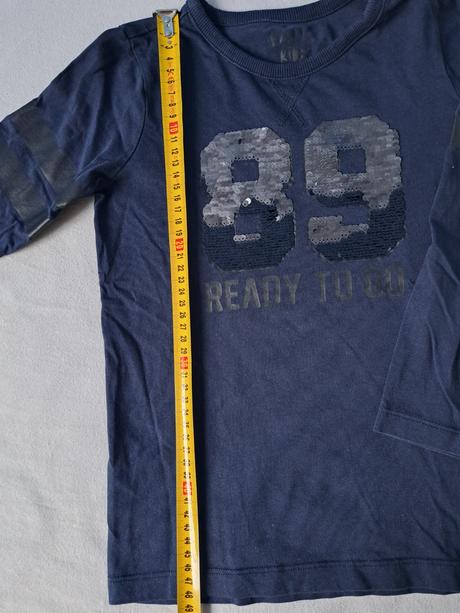 Chlapčenské tričko s dlhým rukávom, tchibo,122