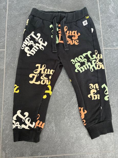 Tepláky lindex čierne 80, lindex,80