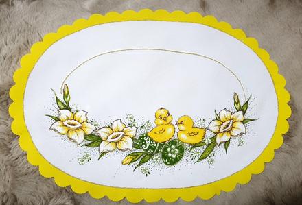 Dekoratívna déčka ovál kačiatko, 