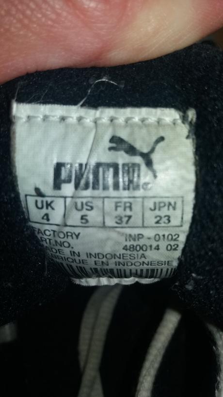 Tenisky č.37, puma,37