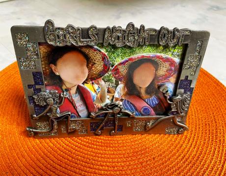 Kovový 3d fotorámik, 