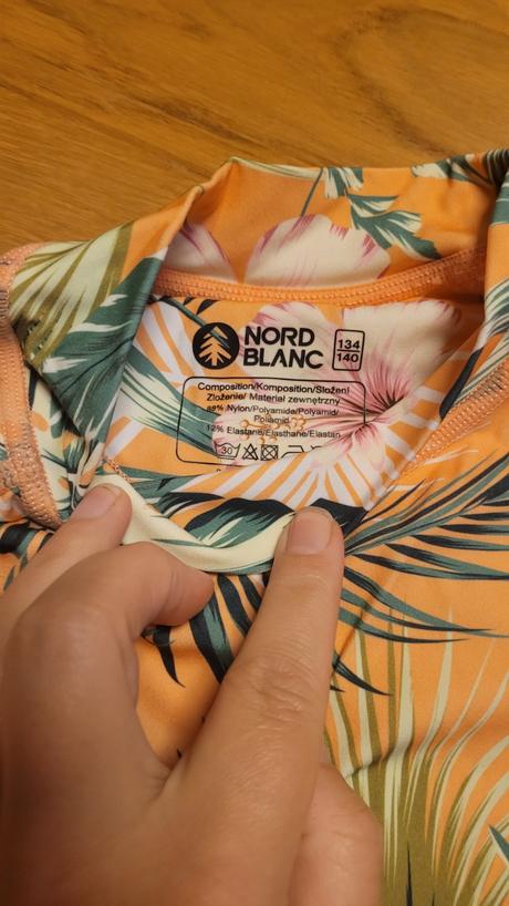 Uv tričko detské s dlhým rukavom, nordblanc,134