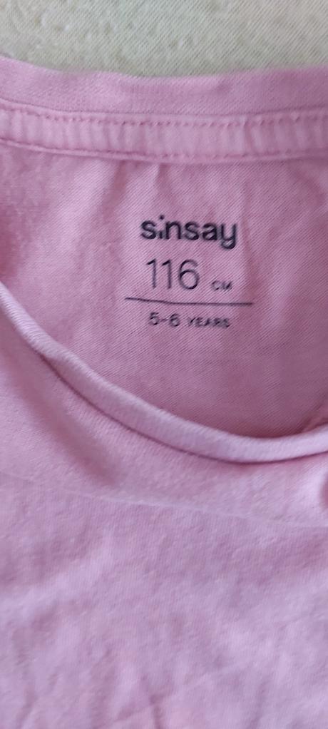 Pyžamo ružové 116, sinsay,116