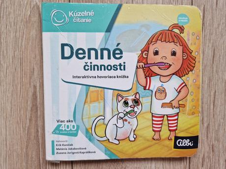 Denne činnosti, albi kniha. kúzelné čítanie, 